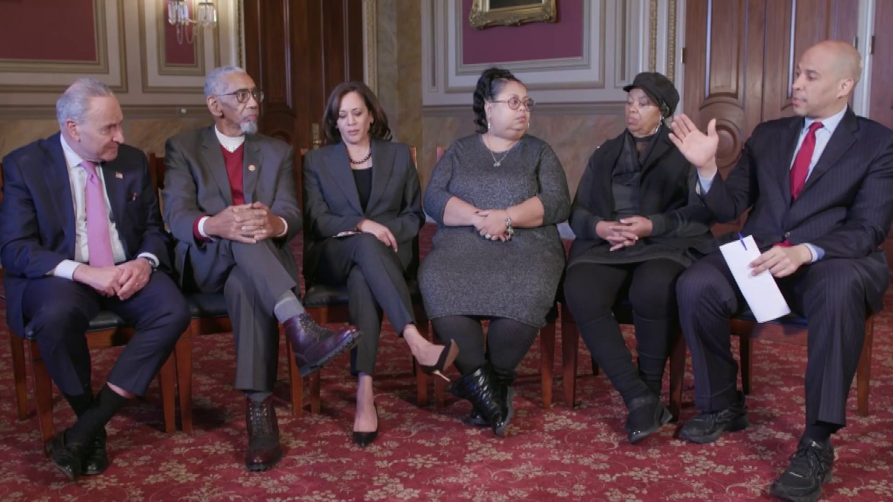 Watch: Sen. Booker,  Sen. Harris, Rep. Rush, & Family of Emmett Till Discuss Anti-Lynching