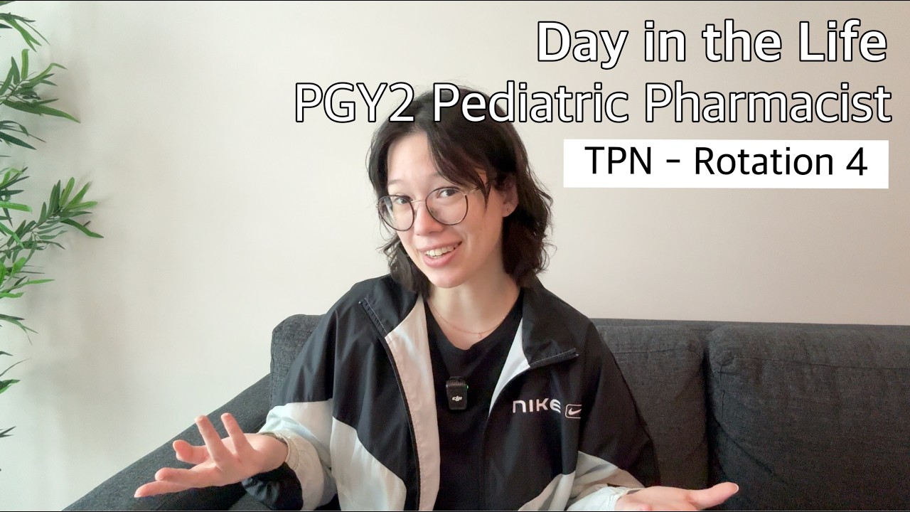 Day in the Life of a PGY2 Pediatric Pharmacy Resident (TPN Rotation)