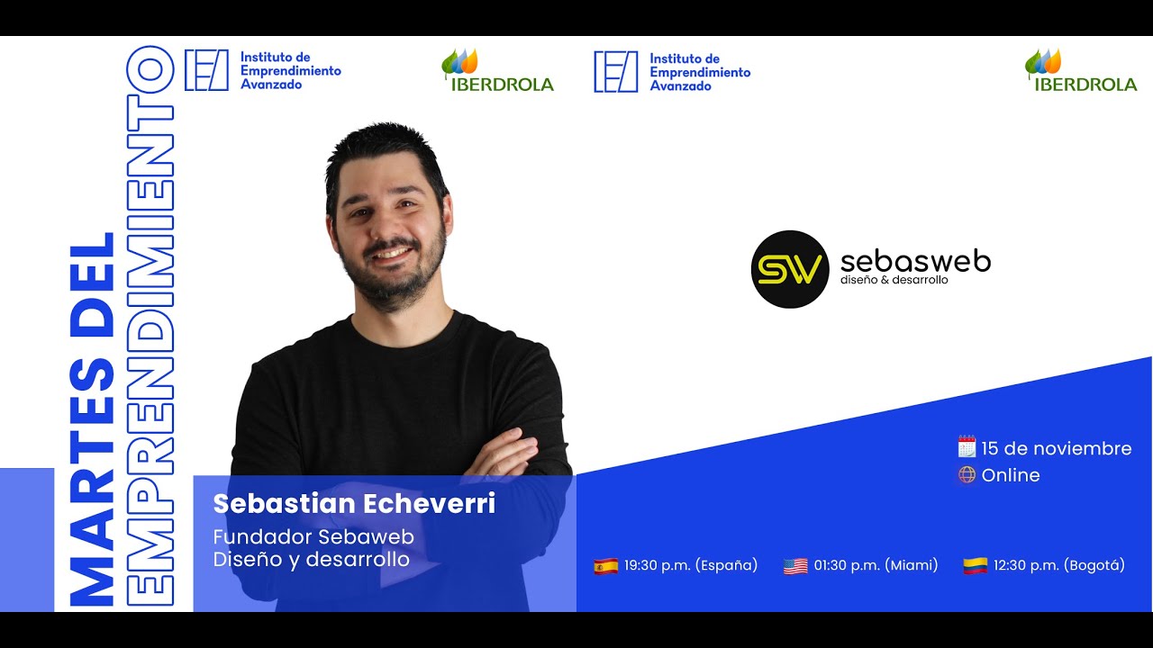 Martes del Emprendimiento con Sebasweb