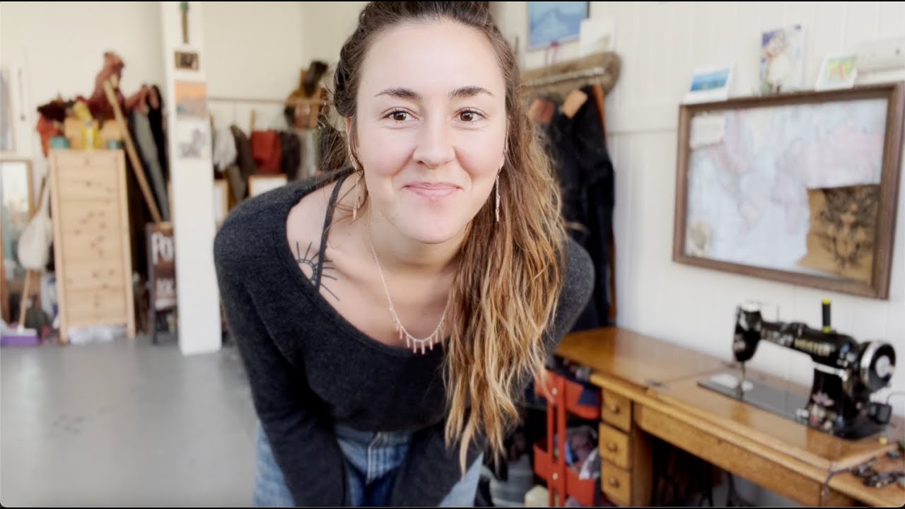 Quick, low waste upcycle - men's sweater to women's (no serger)