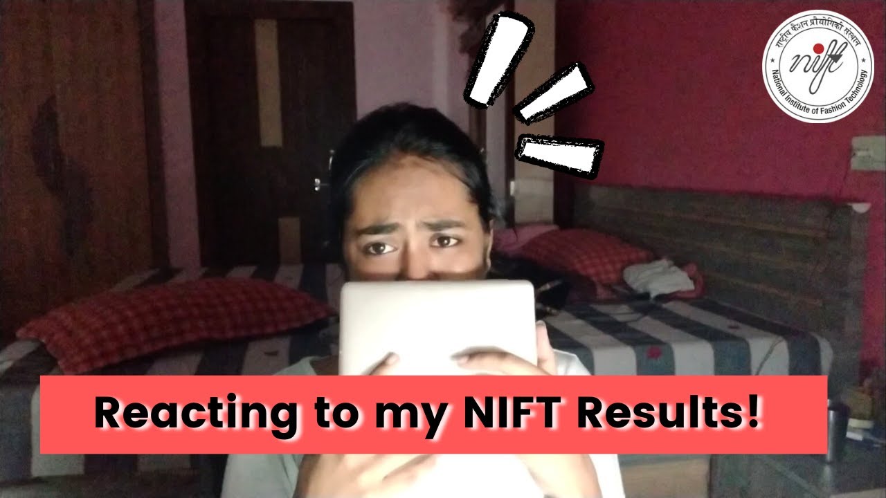 Reacting to my NIFT results! 😶Totally shocked by my own result! 😂I got an AIR WITHIN 800!!!! ✨🥳🤭