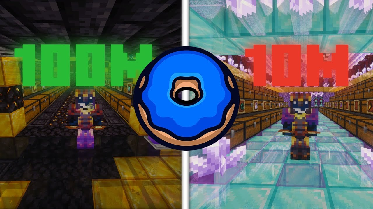 Building a 100 million dollar stash DonutSMP 1