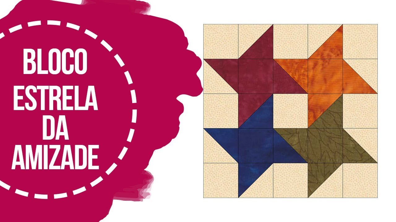 Como Fazer o Bloco Estrela da Amizade | Ana Cosentino