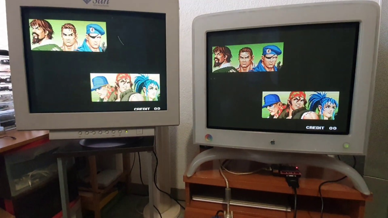 Apple studio display crt 21pulgadas vs Sun Microsystems crt 21pulgadas