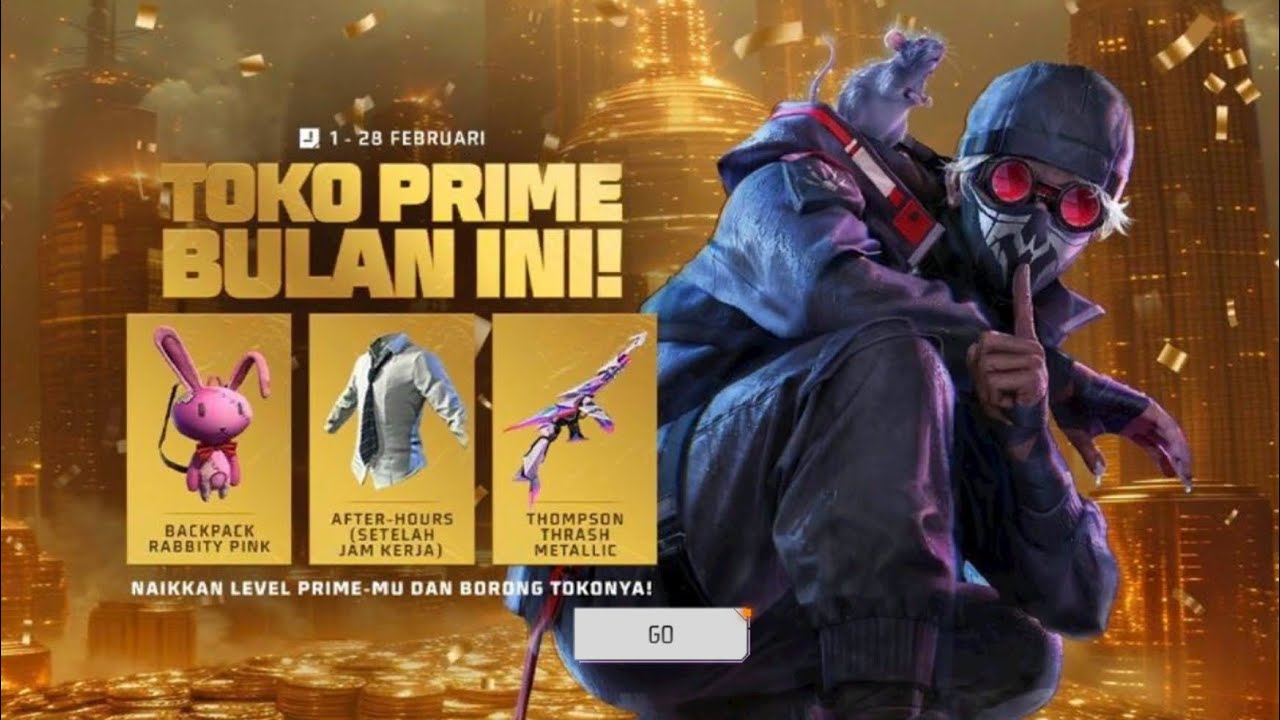 TOKO PRIME FEBRUARI! BORONG BOOYAH PASS TERBARU! ADA SALJU NYA? #ffviral 