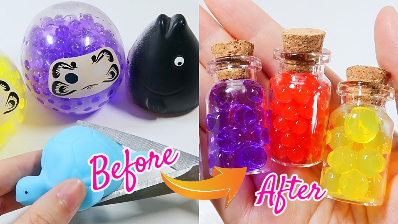 Cutting Open Orbeez Squishy Squeeze