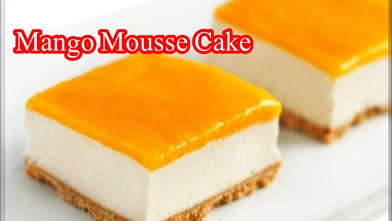 Perfect for summer parties & special occasions, Mango Mousse Cake Recipe | No-Cook  No-Bake Dessert 