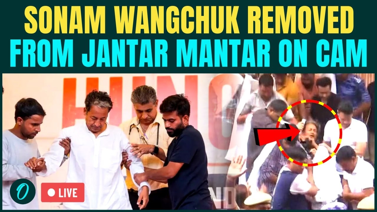 CJP Protest LIVE: Sonam Wangchuk Forcefully Removed By Delhi Police; Orders To Vacate Jantar Mantar