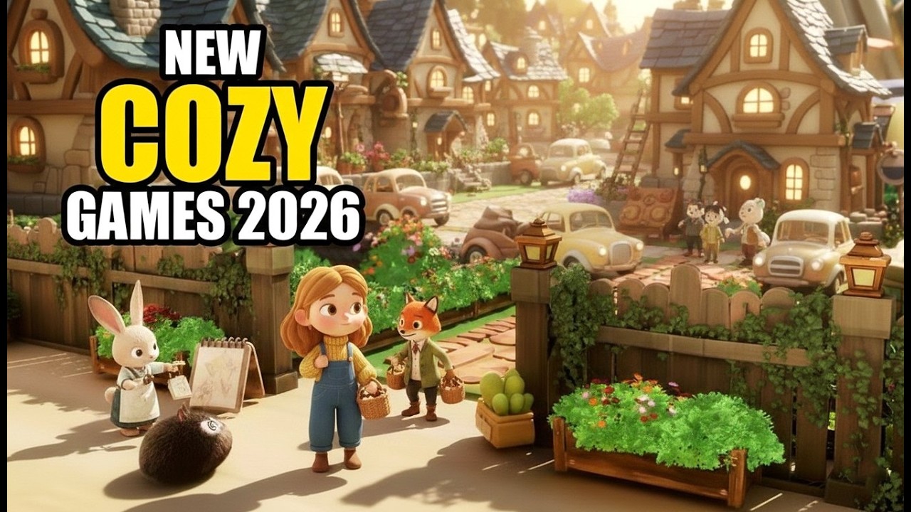 10 New Cozy Games to Look Forward to in 2026