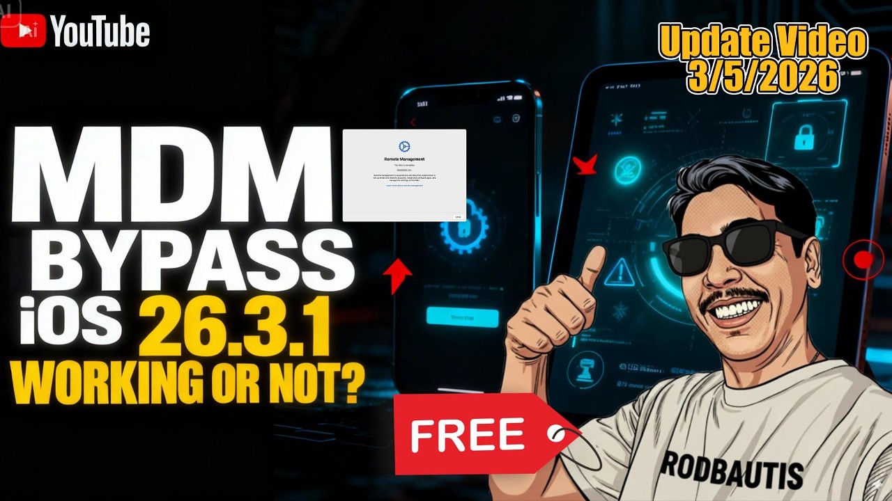 iOS 26.3.1 MDM Bypass Test – Is It Still Working After the Latest Update? | iPadOS 26.3.1