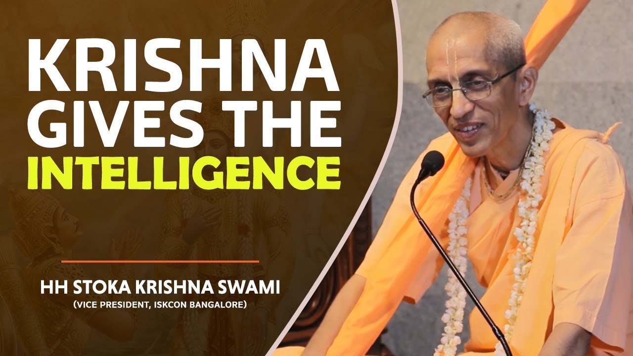 Krishna Gives the Intelligence | HH Stoka Krishna Swami