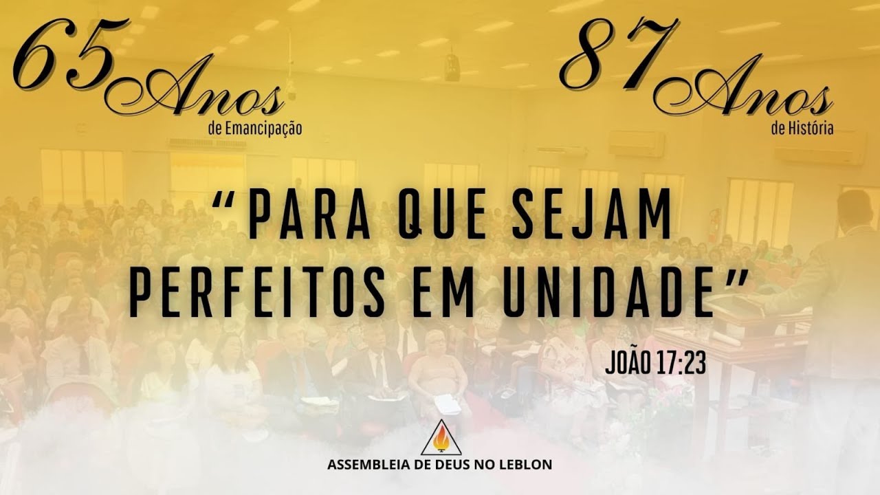 BATISMO E CEIA AO SENHOR | TERCEIRO DIA | FESTIVIDADE 2024 | (19/05/2024) | AD LEBLON