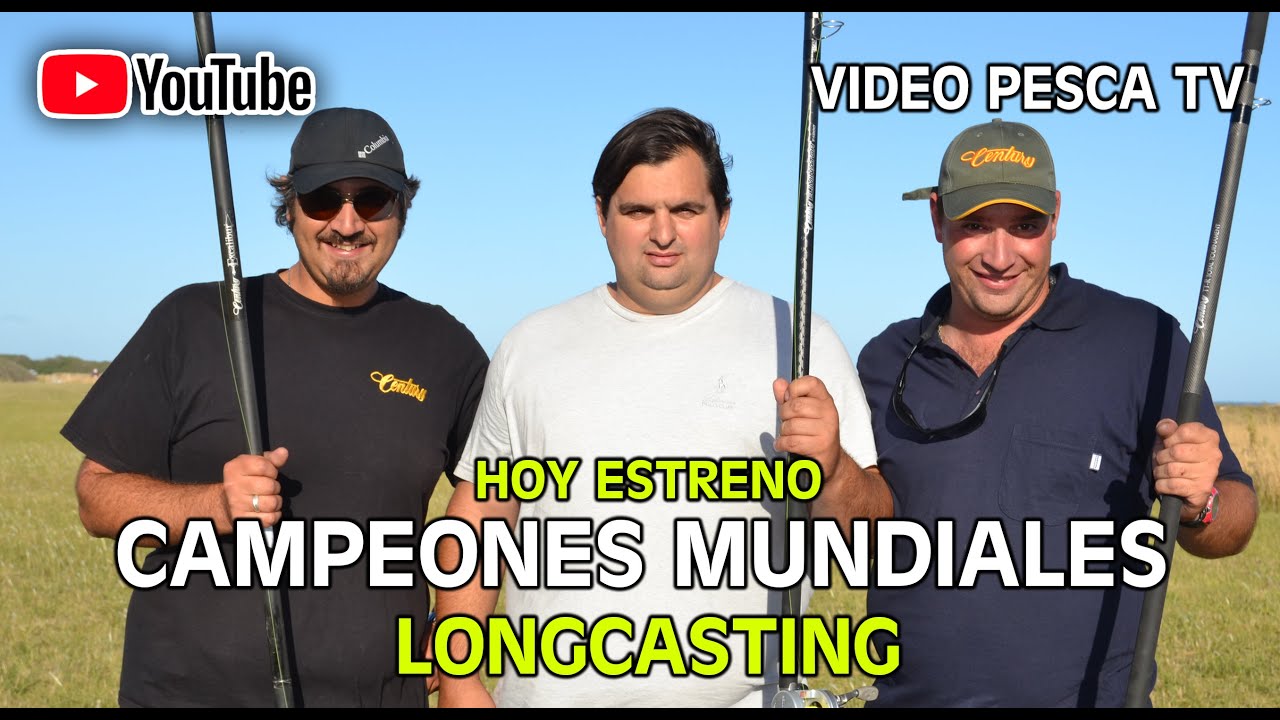 Campeones Mundiales de Longcasting - Wagner, Bustos, Solimeno