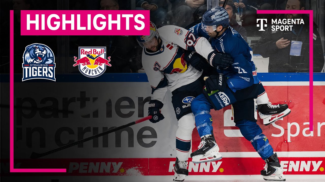 Straubing Tigers - EHC Red Bull München | PENNY DEL | MAGENTA SPORT