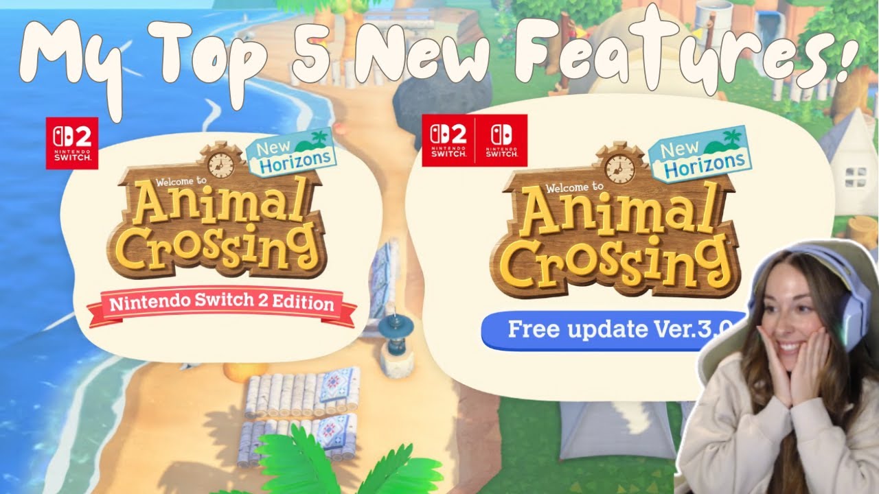 Top 5 New Animal Crossing Features I’m SO Excited About!🍃✨