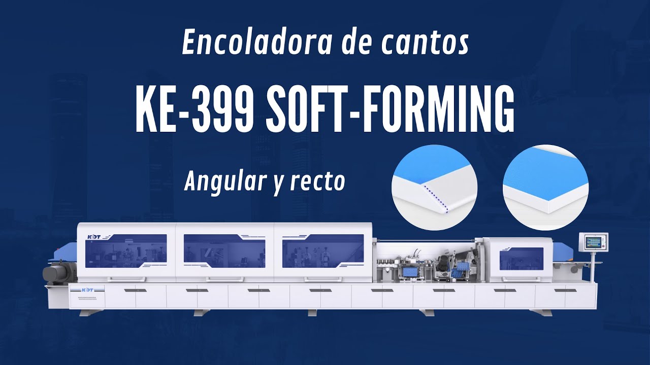 Encoladora KE 399 Soft-forming angular y recto