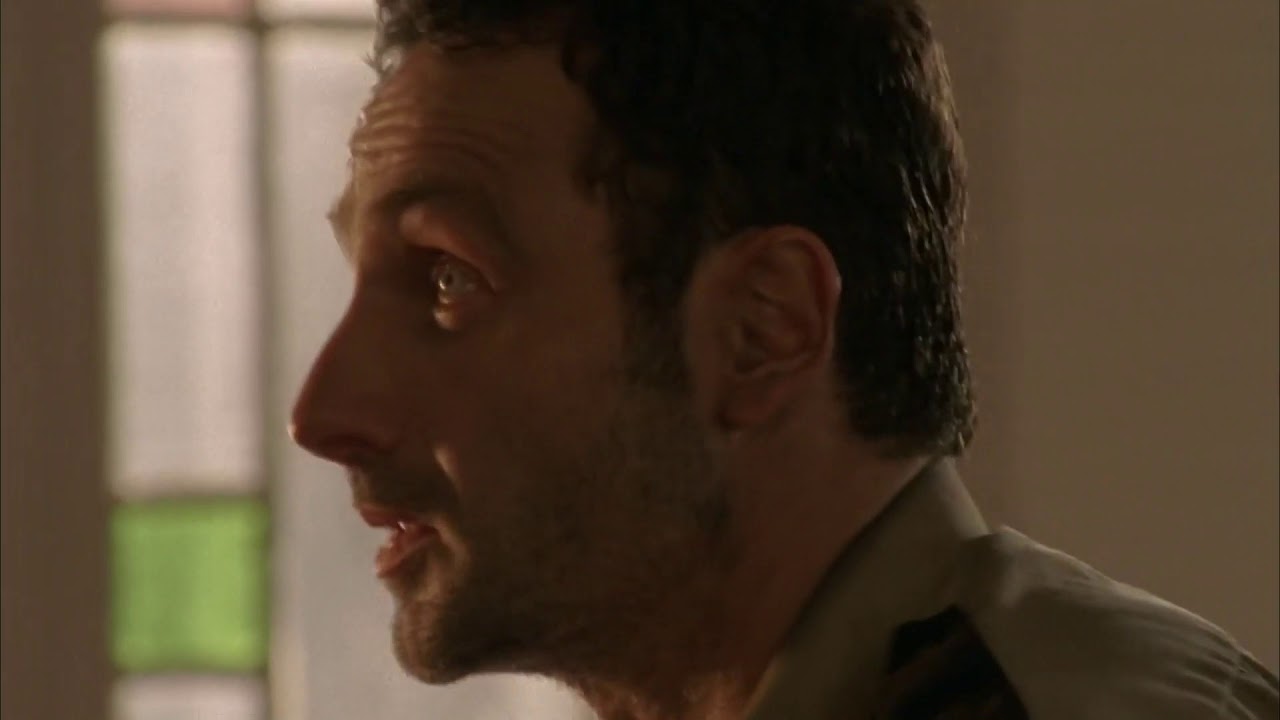 Rick talks to Jesus in the church [2x01] [TWD]