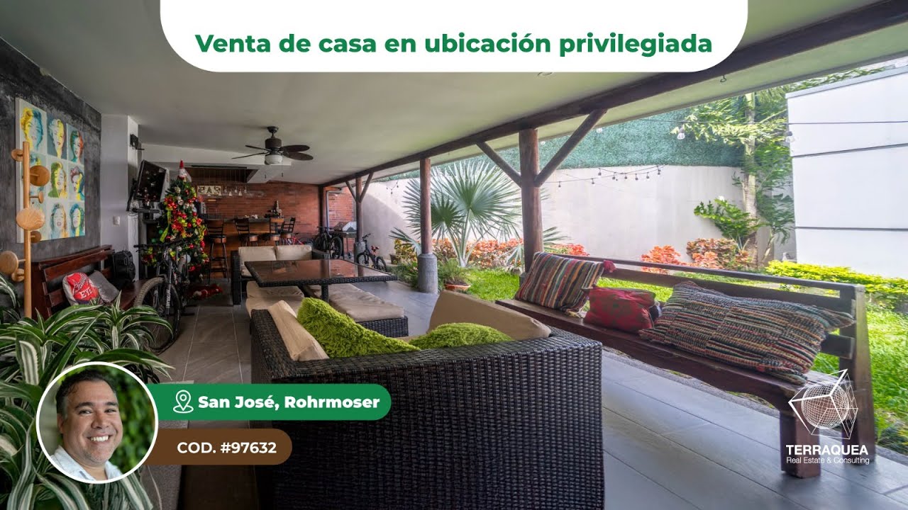 🏡 Exquisita casa en venta en Rohrmoser — COD 97632
