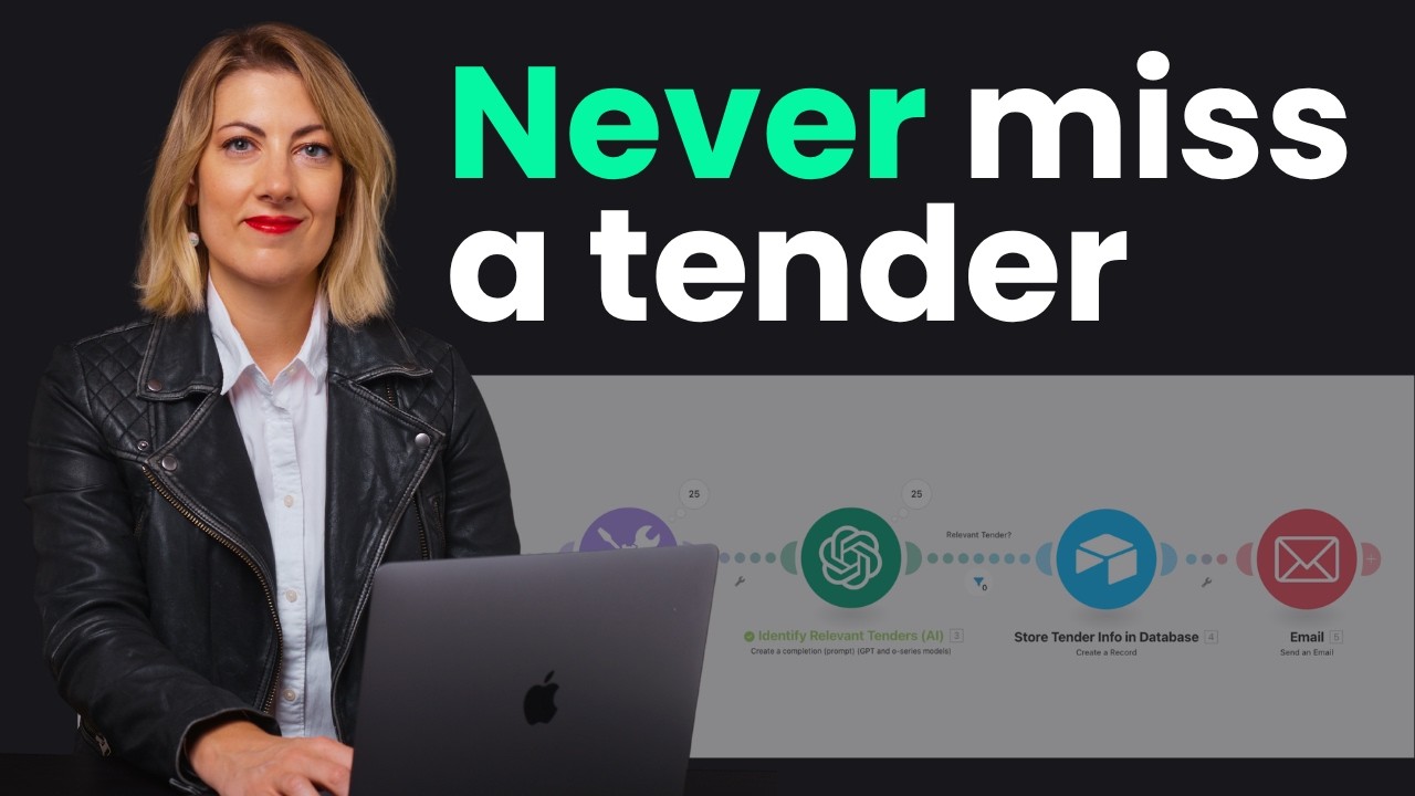 This AI system hunts hyper-relevant government tenders (free template)