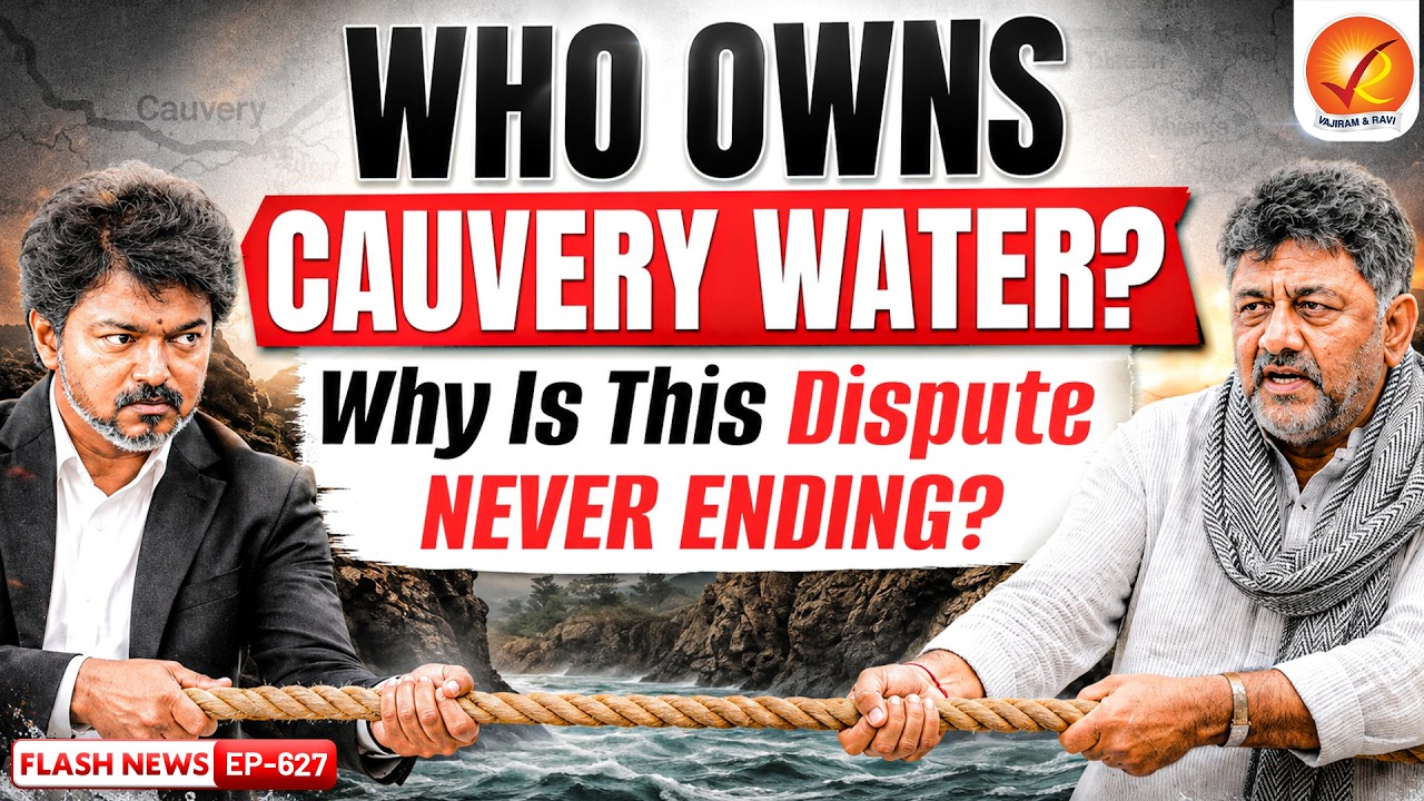 Cauvery Water Dispute 2026 | Karnataka vs Tamil Nadu Explained | Vajiram and Ravi | UPSC