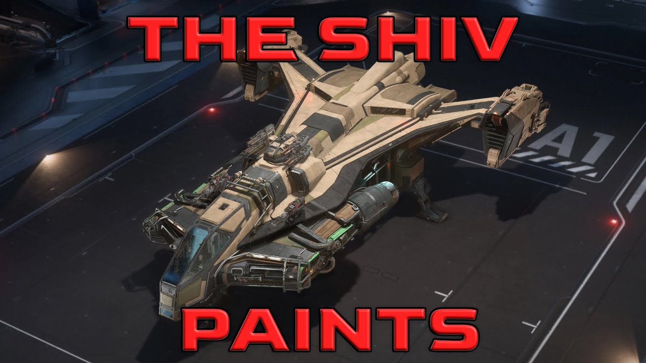 Star Citizen - Grey's Market Shiv Paint Showcase
