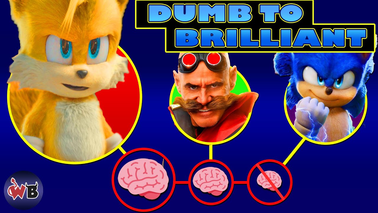 Sonic The Hedgehog 2 Characters: Dumb to Brilliant 🧠