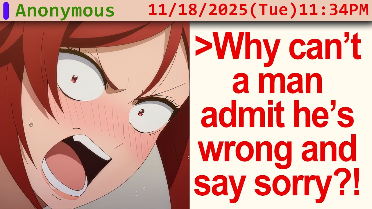 Feminist Demands Male Friend Apologize for Being Male and Is Shocked When He Cuts Her Off