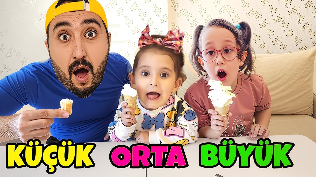 BAHAR BANU ALYA VE BABASI İLE KÜÇÜK BÜYÜK ORTA !
