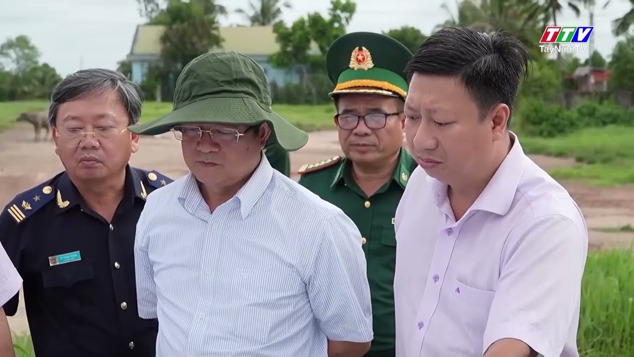 Bí thư Tỉnh ủy khảo sát các Cửa khẩu Quốc tế và tiến độ triển khai DA đường cao tốc TP.HCM - Mộc Bài