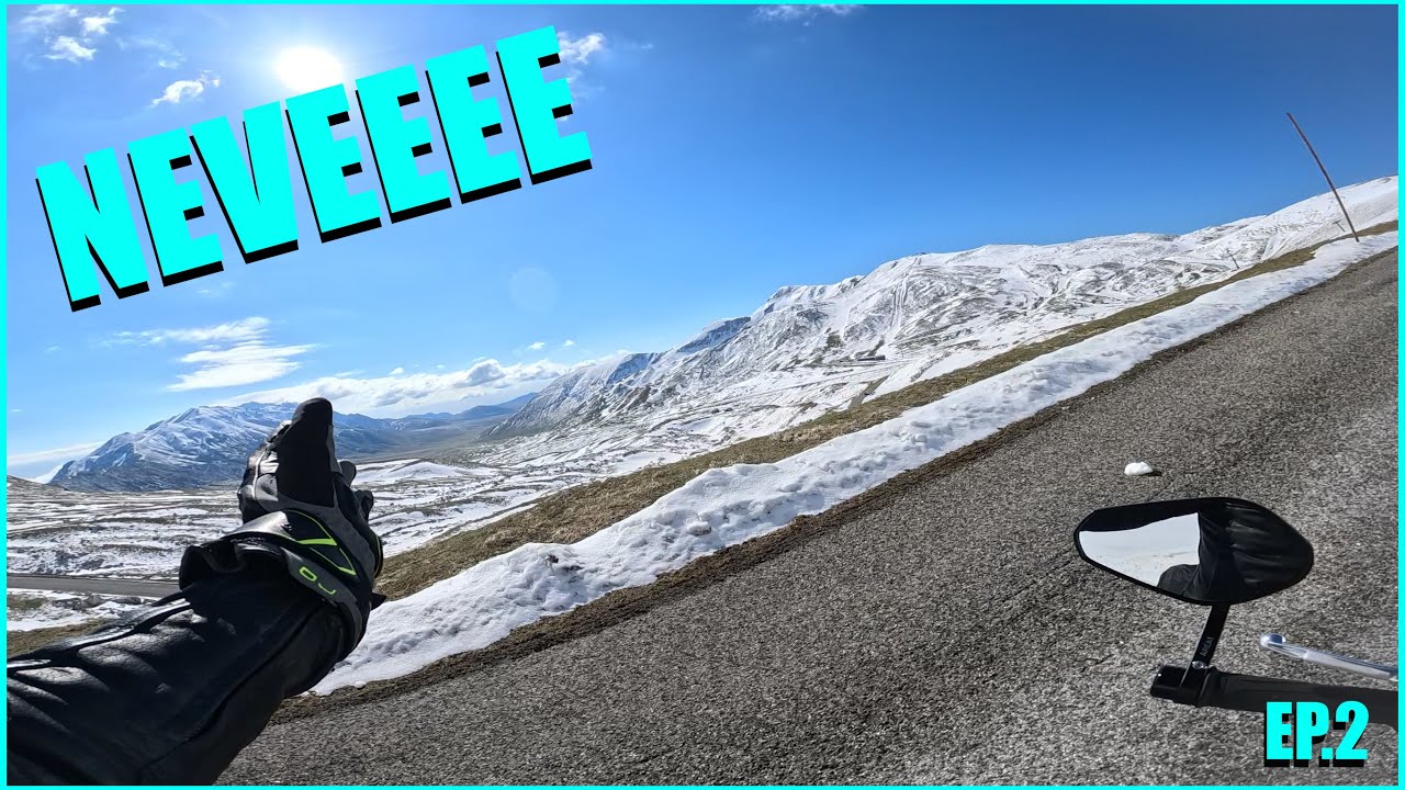 LA STRADA PIU' SPETTACOLARE DEL CENTRO ITALIA 😍 #amatriciana trip ep.2