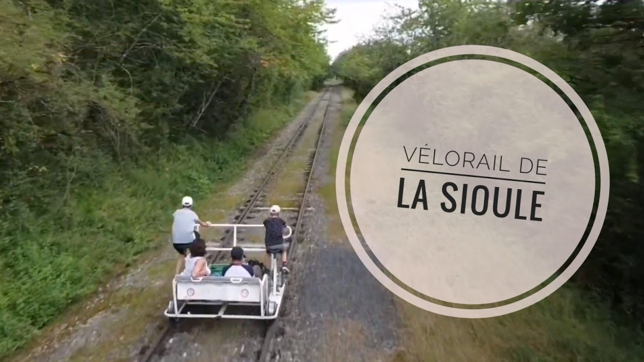 Balade au Vélorail de la Sioule - Drone