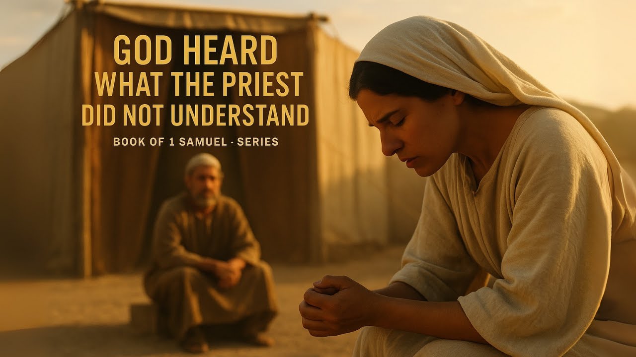 1 Samuel Chapter 1 Part 2 | Tears, Prayer, and a Misunderstood Altar