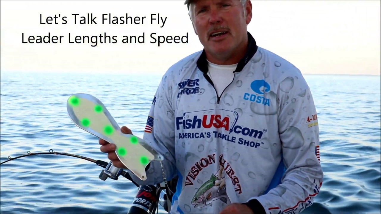 Lets Talk Flasher Fly Leader Lengths and Speed