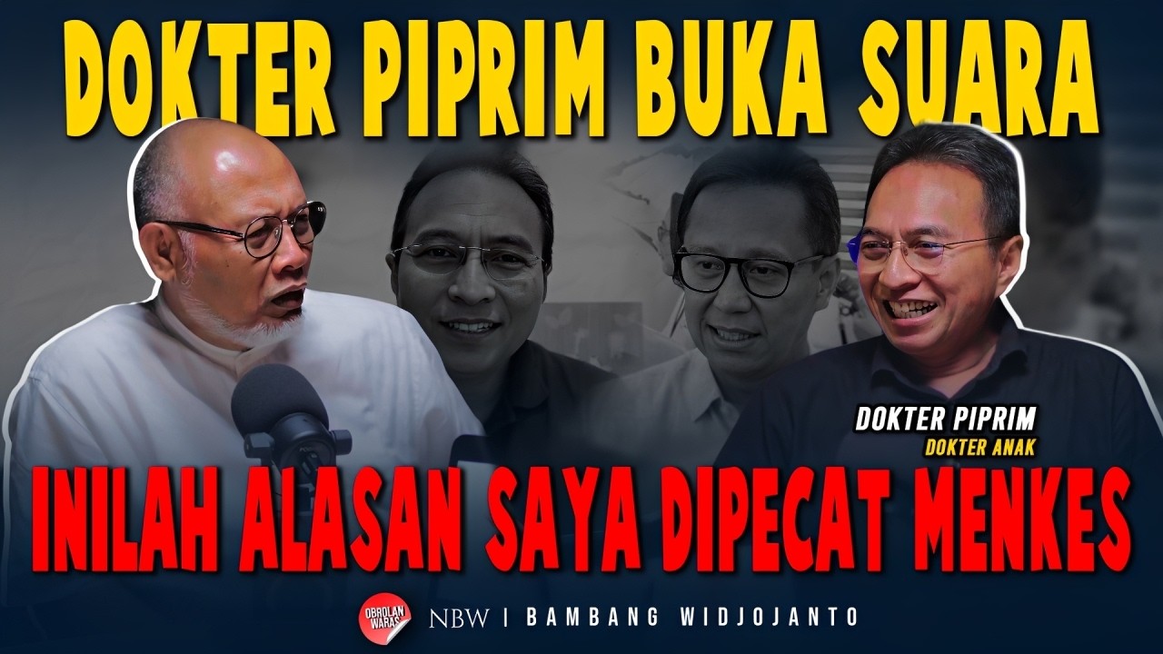 Dokter Piprim Buka Suara, Inilah Alasan Saya Dipecat Menkes