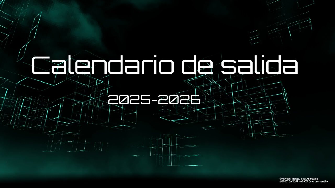 Calendario de salida Octubre 2025 - Marzo 2026 (Digimon Card Game)
