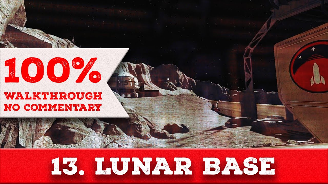 Wolfenstein: The New Order Walkthrough (Über difficulty,All Collectibles) part13 LUNAR BASE