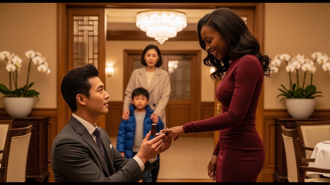 Korean Mafia Proposed to Black Woman on Valentine's Eve — His Ex Walked In With A Son He Never Knew