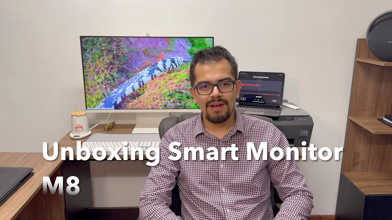 Unboxing - Samsung Smart Monitor M8 - Español