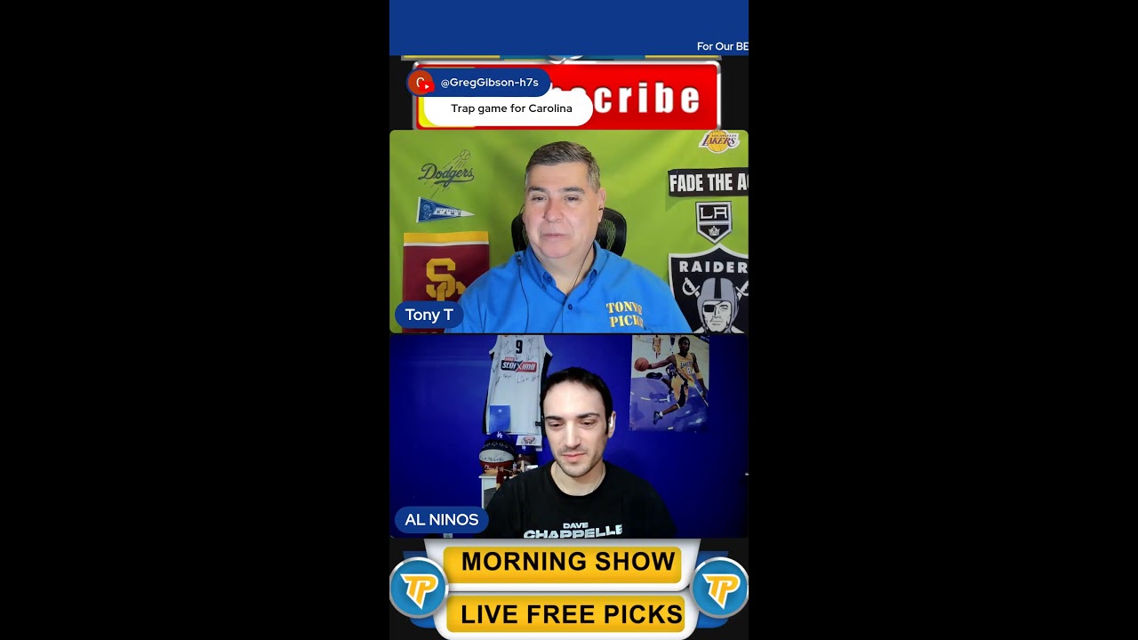 Live NBA NCAAB Picks Tonys Picks Morning Show 2-10-2026 📱