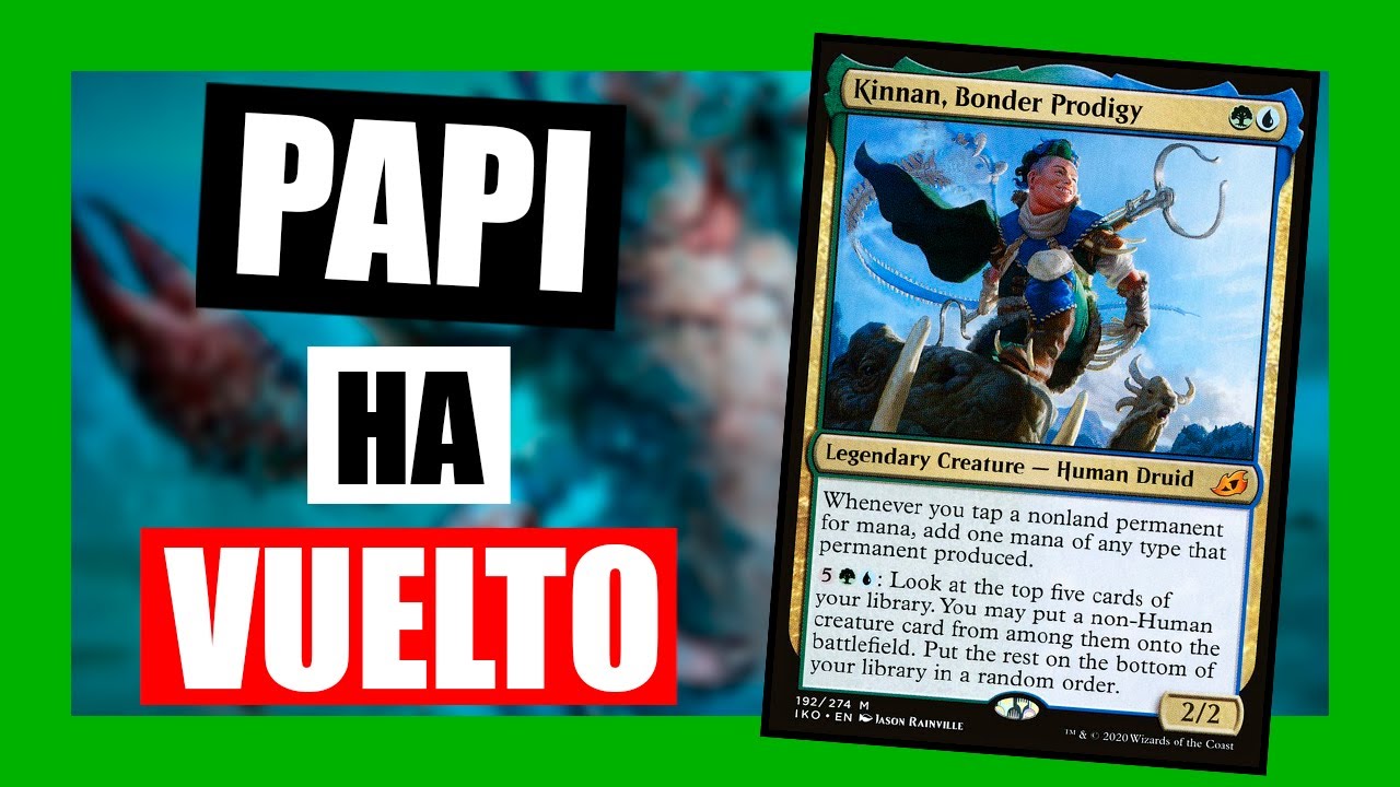 🧜KINNAN🧜cómo ESTÁ en el PRESENTE✅cEDH✅Commander en Español