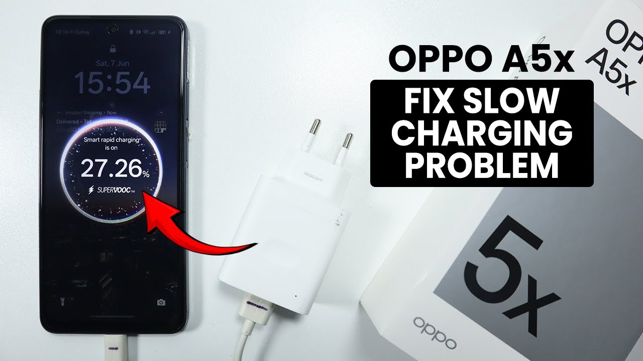 How to Fix Slow Charging Problem in Oppo A5x - Solve Slow Charging Issue