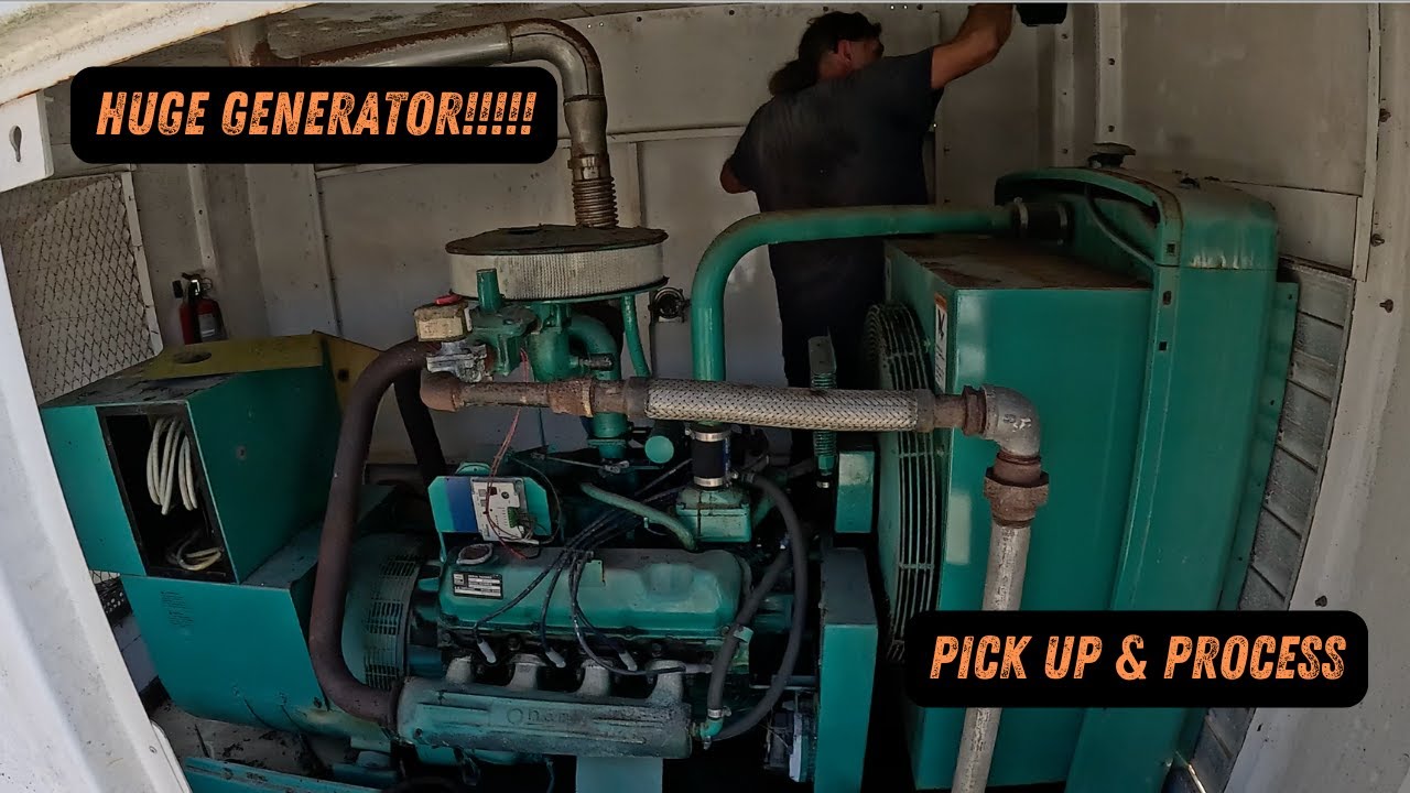 Scrapping Massive Generator.  Pick up & Process p1