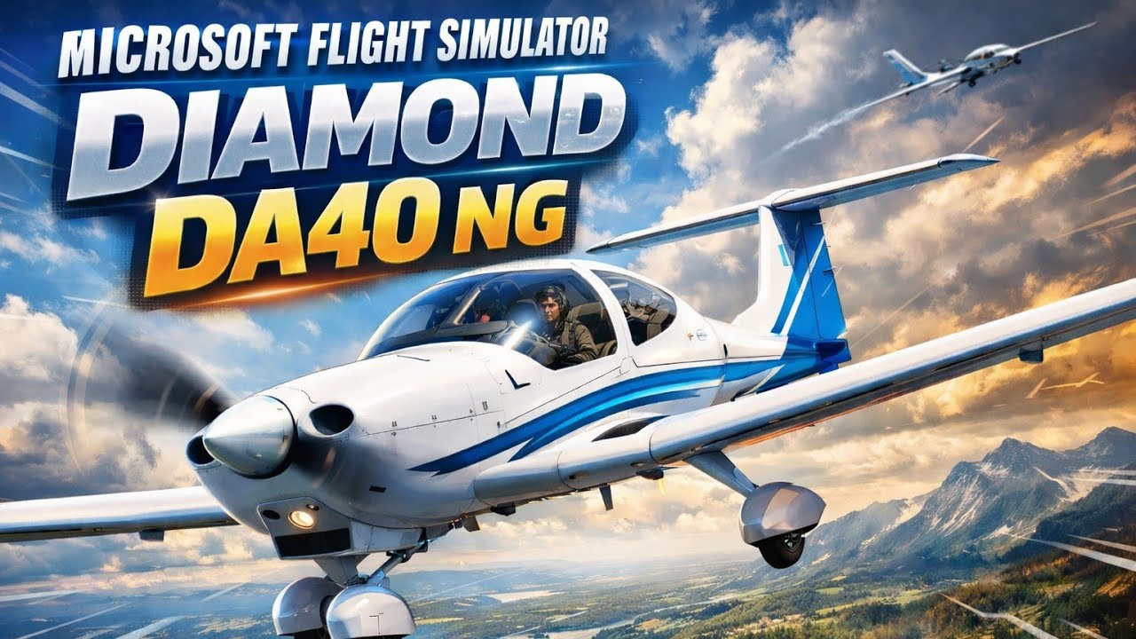 Exploring Montpezat-de-Quercy in the Diamond DA40 NG | MSFS