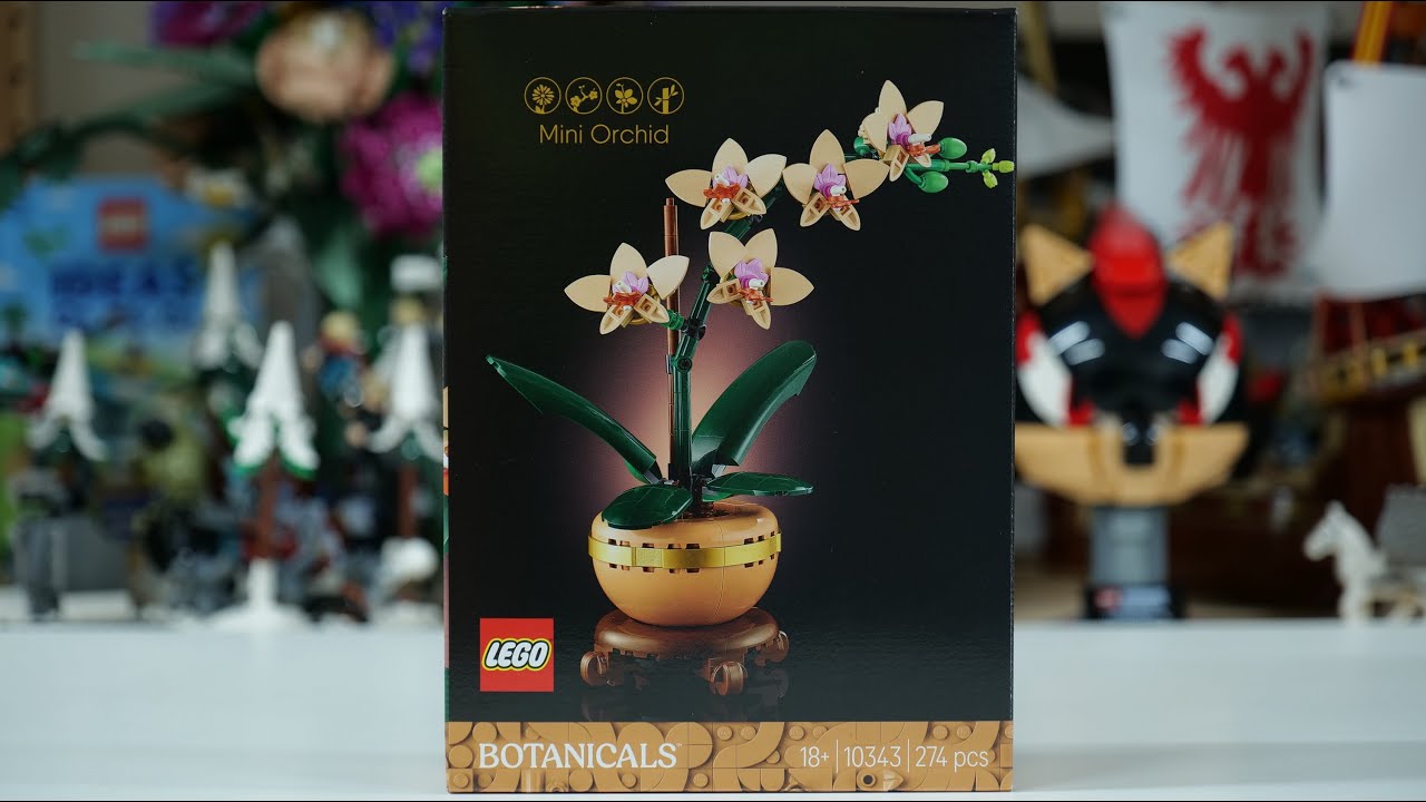 LEGO Botanicals 10343 Mini Orchidea &ndash; recenzja LEGO Speed Build