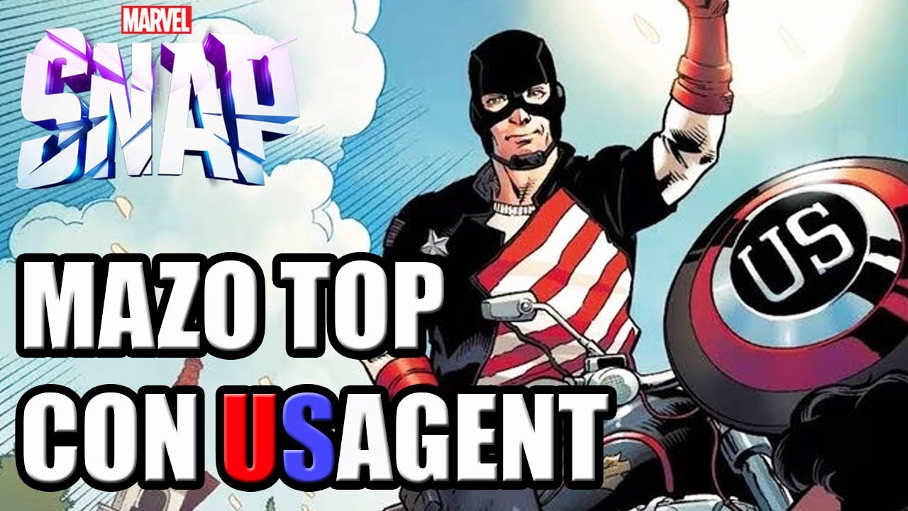 Mazo TOP con USAGENT (Mazo Continuos) | MARVEL SNAP