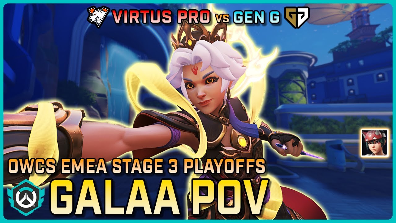 [ Galaa ] PRO Flex Support | Virtus Pro vs Gen G | OWCS EMEA Stage 3 Playoffs