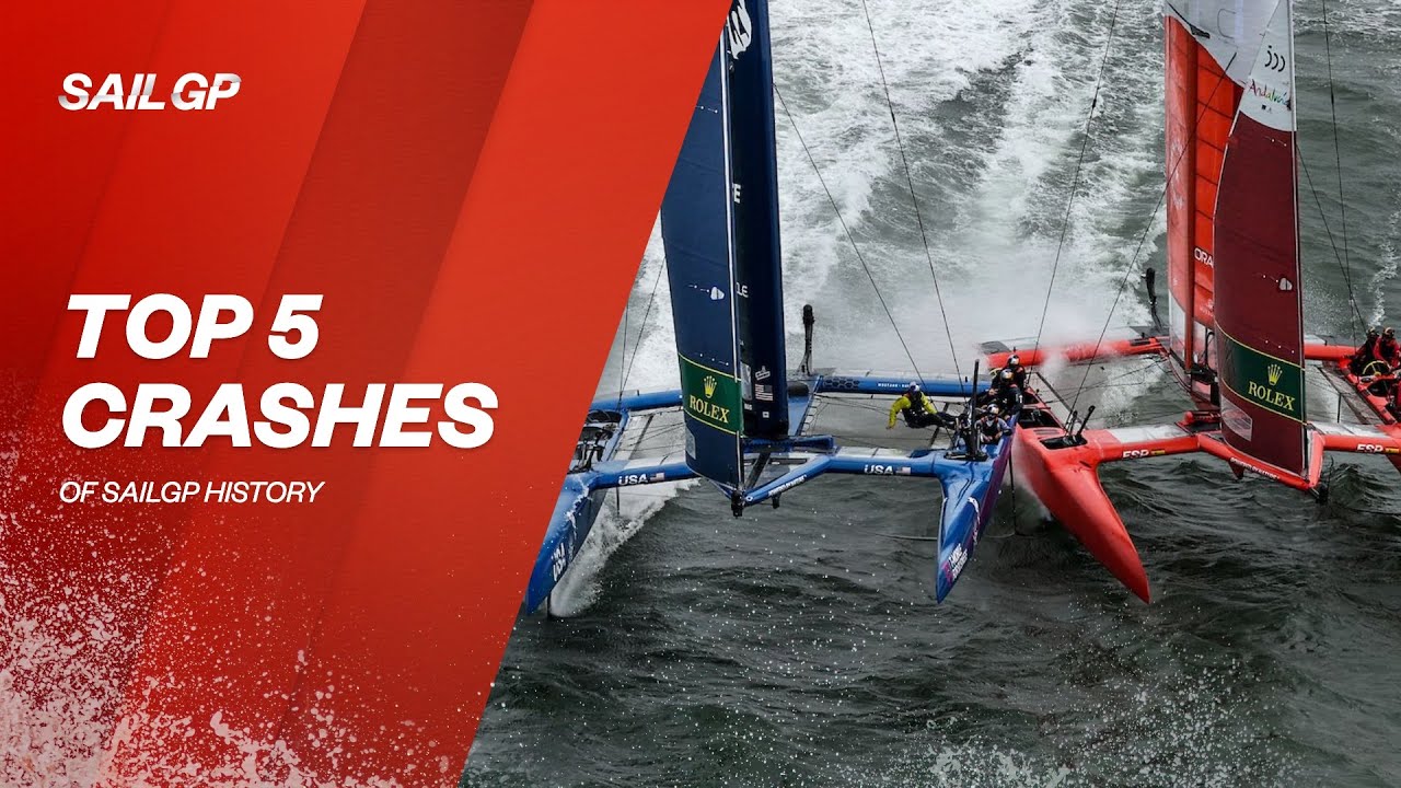 5 самых крупных падений SailGP | SailGP