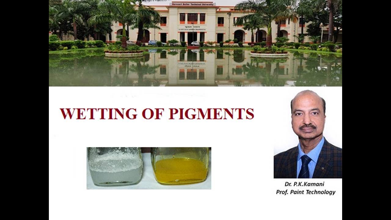 WETTING OF PIGMENTS
