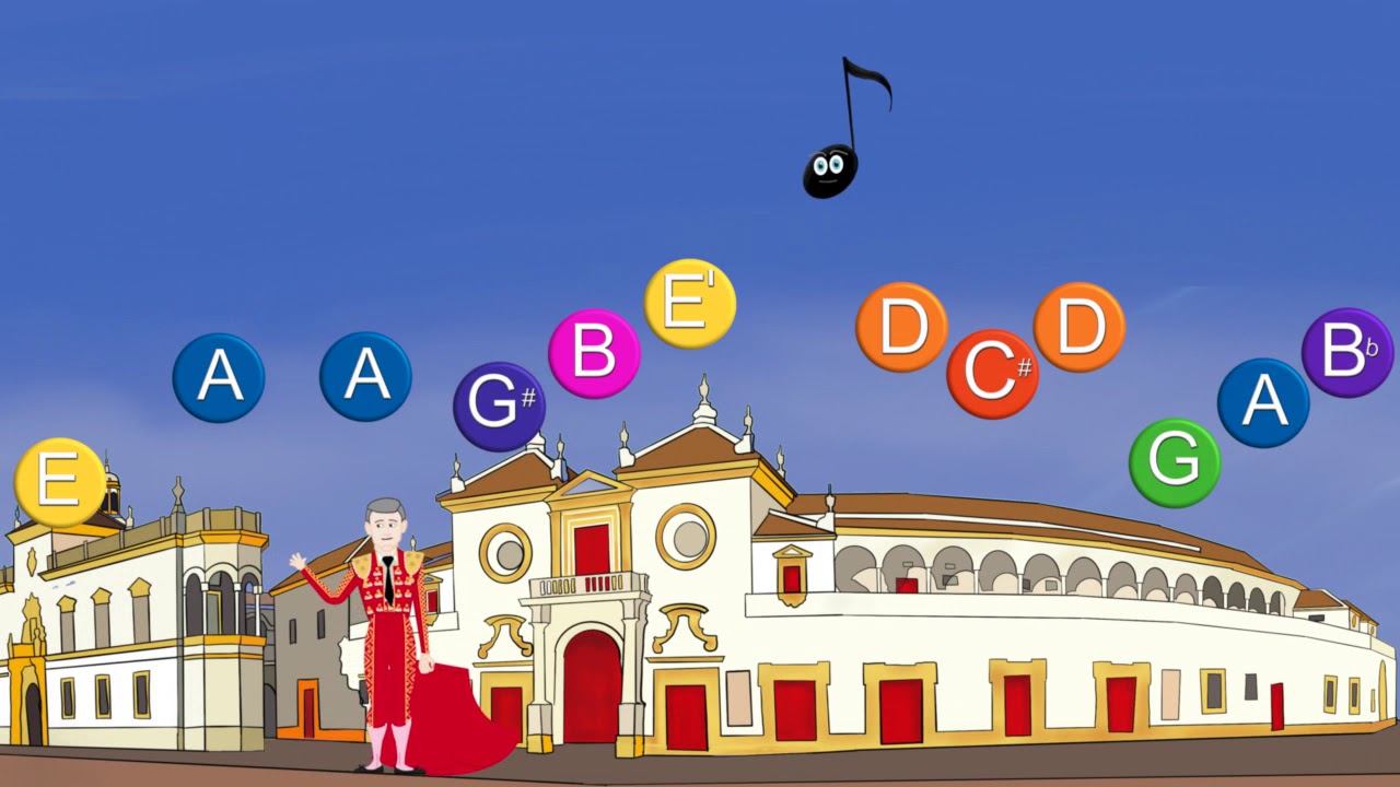 Toreador Opera Carmen - Boomwhackers Playalong