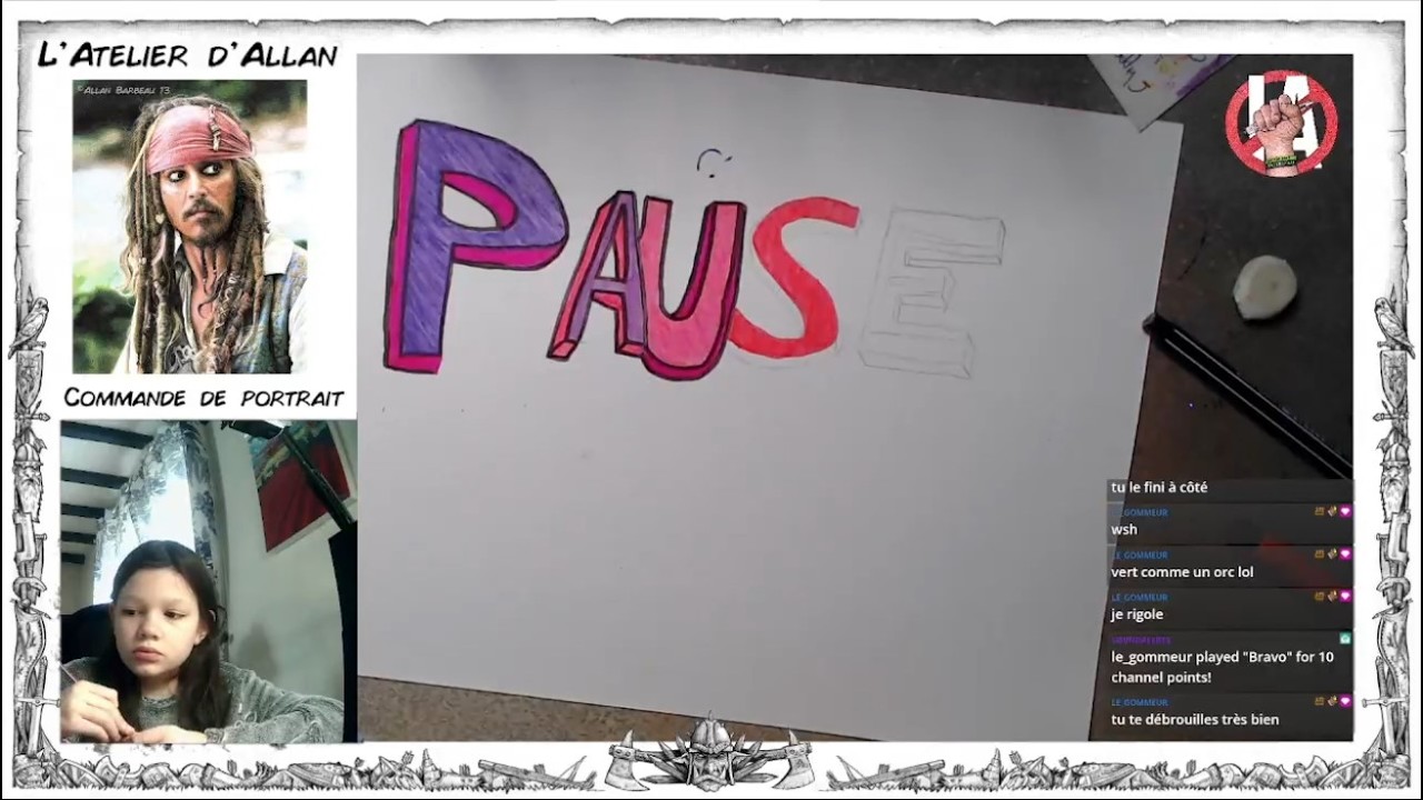 Le passage d'Aldwin : stream 12heures spécial 1000 followers